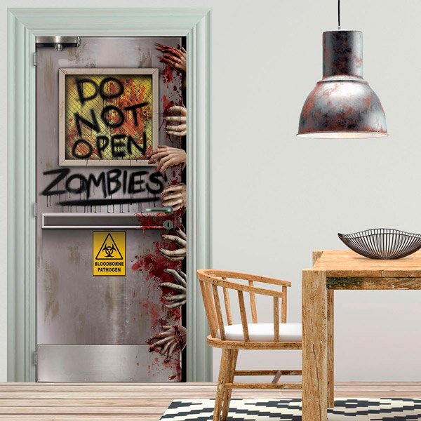 Wall Stickers: Danger Zombies