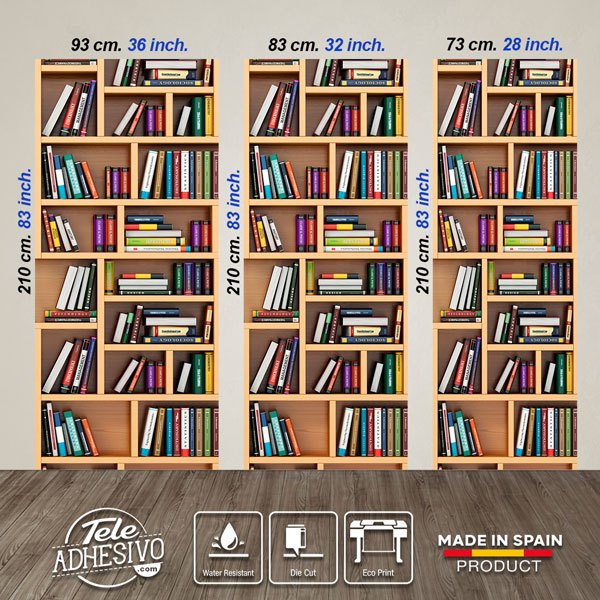 Wall Stickers: Bookcase
