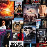 Wall Stickers: 80's and 90's Cinema Films 5