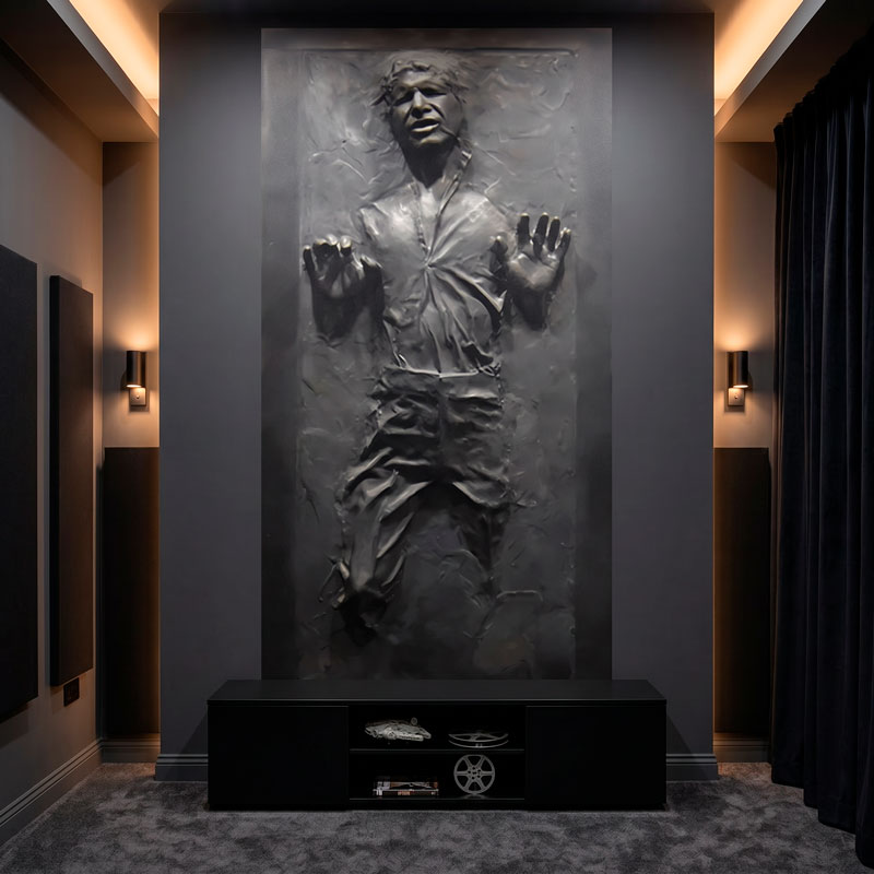 Han Solo frozen in carbonite 4/6
