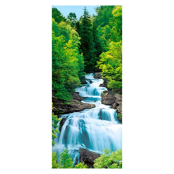 Wall Stickers: Waterfall through the trees