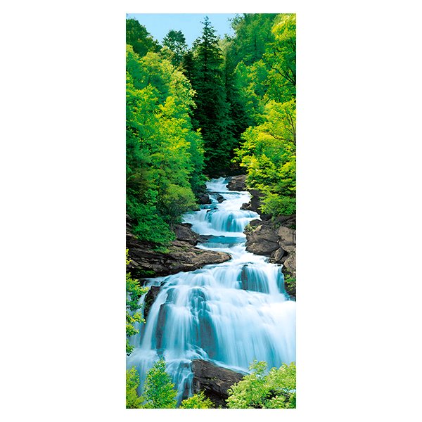 Wall Stickers: Waterfall through the trees