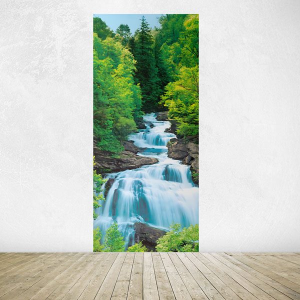 Wall Stickers: Waterfall through the trees