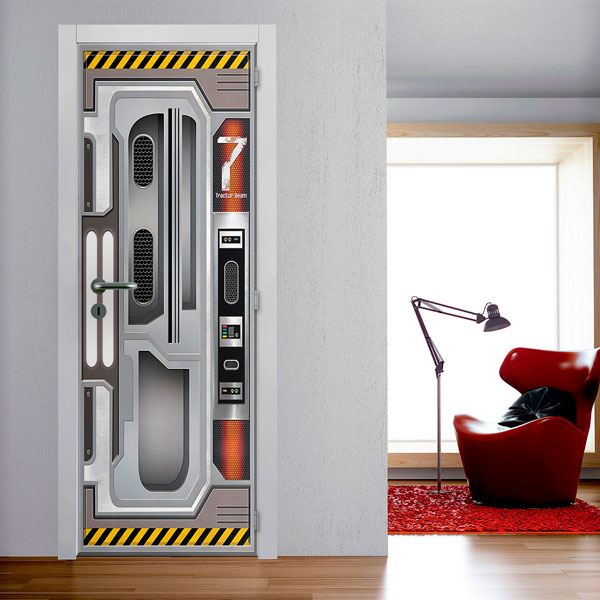 Wall Stickers: Maximum security entrance