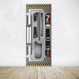 Wall Stickers: Maximum security entrance 4