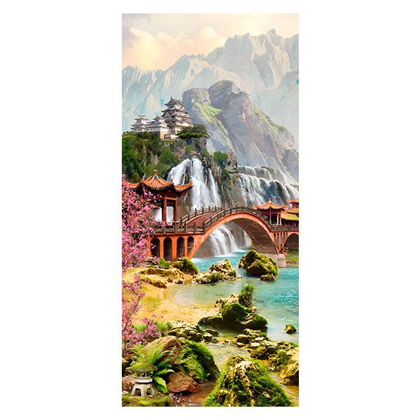 Wall Stickers: Japanese bridge