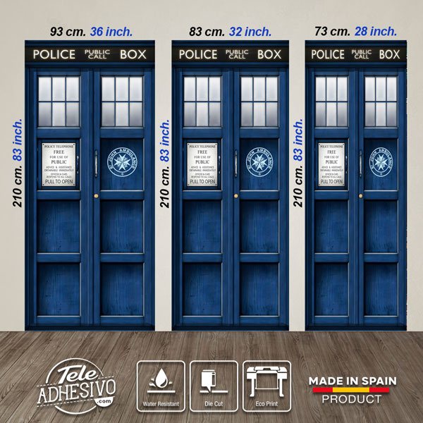 Wall Stickers: Tardis Doctor Who
