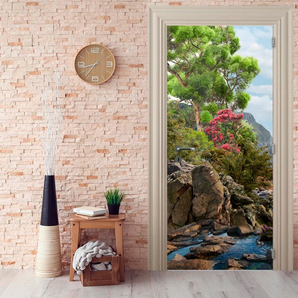 Wall Stickers: River in spring