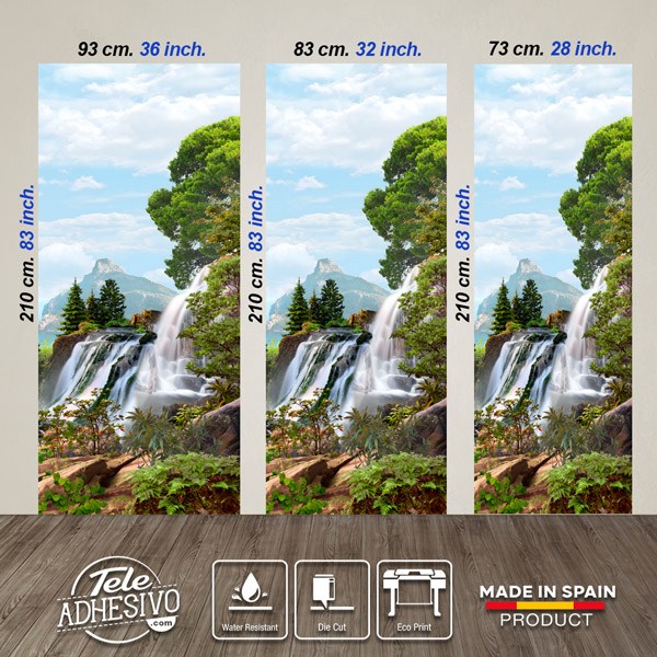 Wall Stickers: Waterfall in the bush