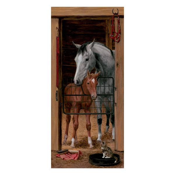 Wall Stickers: Horse stables