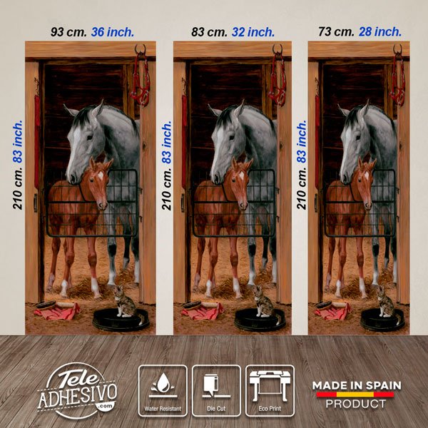 Wall Stickers: Horse stables