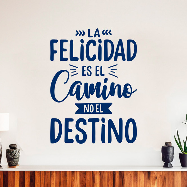 Wall Stickers: La felicidad es el camino