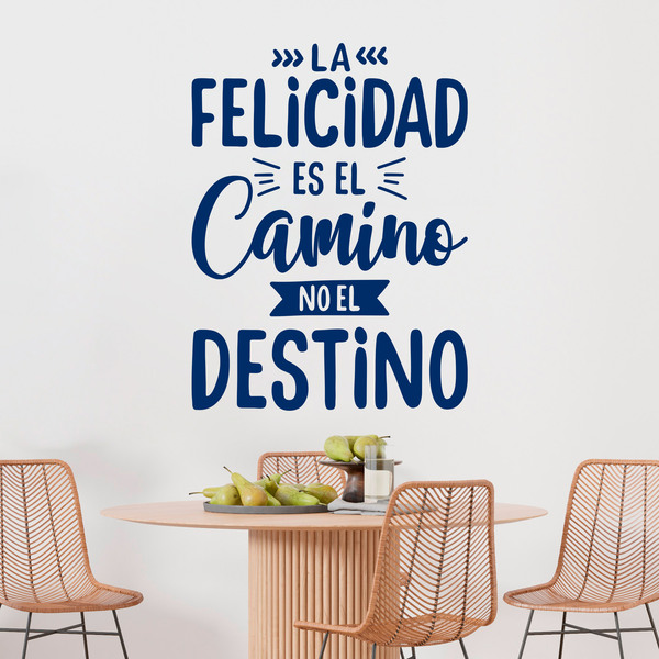 Wall Stickers: La felicidad es el camino