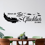 Wall Stickers: Nimm dir Zeit, um glücklich zu sein 4