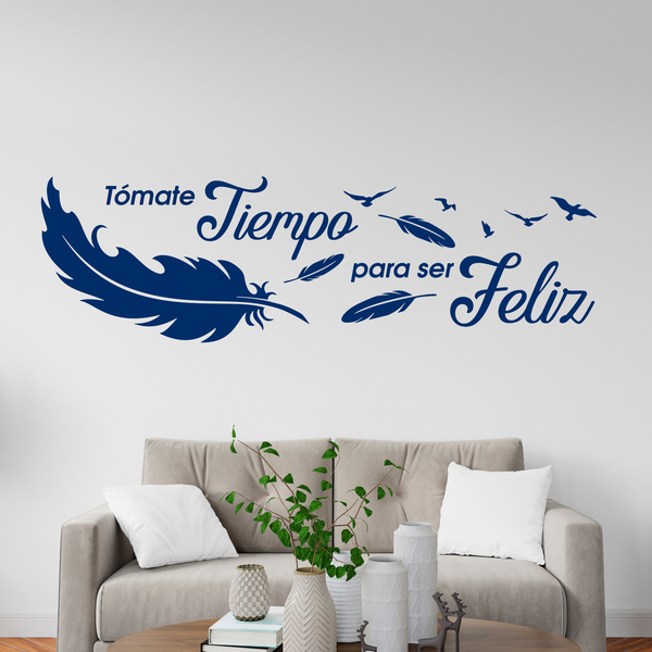 Wall Stickers: Tómate tiempo para ser feliz