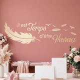 Wall Stickers: Il est temps d'&ecirc;tre Heureux 20