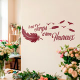 Wall Stickers: Il est temps d'&ecirc;tre Heureux 21