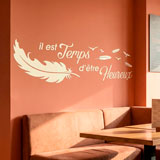 Wall Stickers: Il est temps d'&ecirc;tre Heureux 5