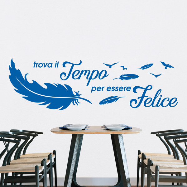 Wall Stickers: Trova il tempo per essere felice