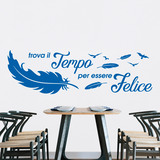 Wall Stickers: Trova il tempo per essere felice 4