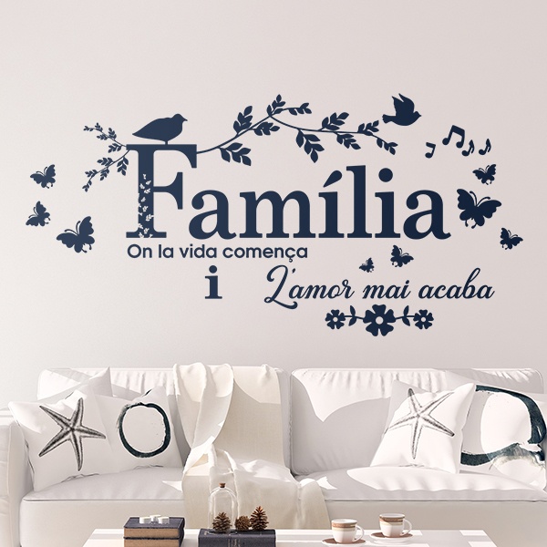 Wall Stickers:  Família, on la vida comença