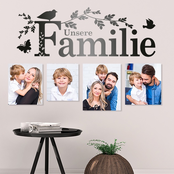 Wall Stickers: Unsere Familie