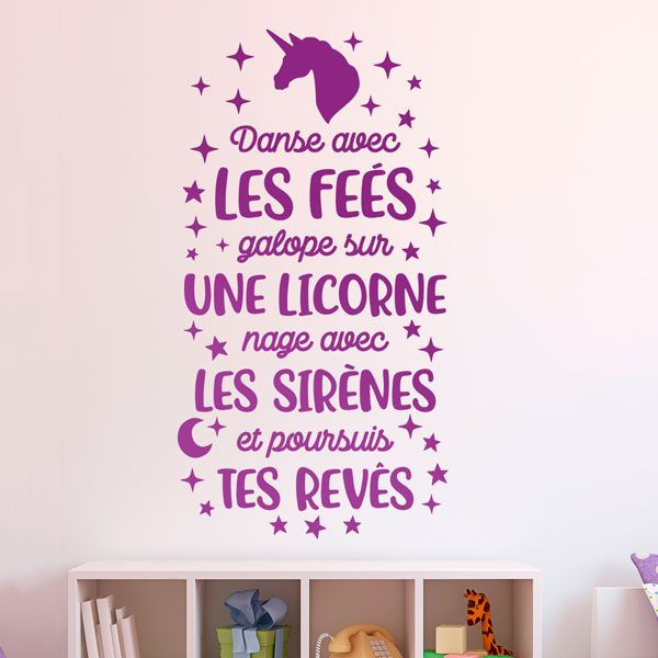 Wall Stickers: Danse Avec les Feés