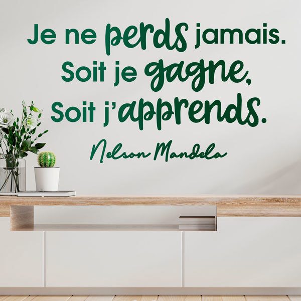 Wall Stickers: Je ne Perds Jamais