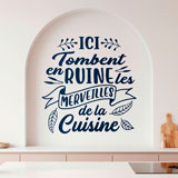 Wall Stickers: Ici Tombent en Ruine les Merveilles de la Cuisine 20