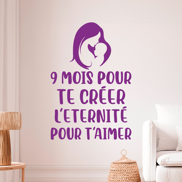 Wall Stickers: 9 Mois pour te Créer