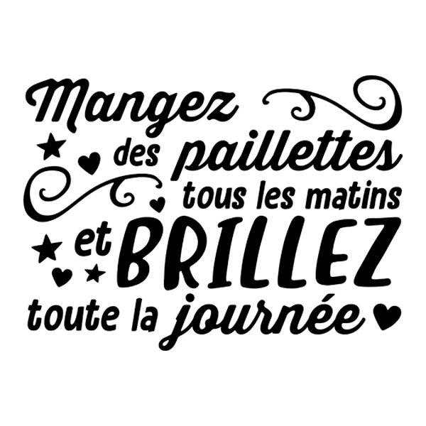 Wall Stickers: Brille Toute la Journée