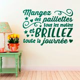 Wall Stickers: Brille Toute la Journée 3