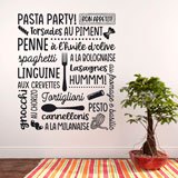 Wall Stickers: Pasta Party 2