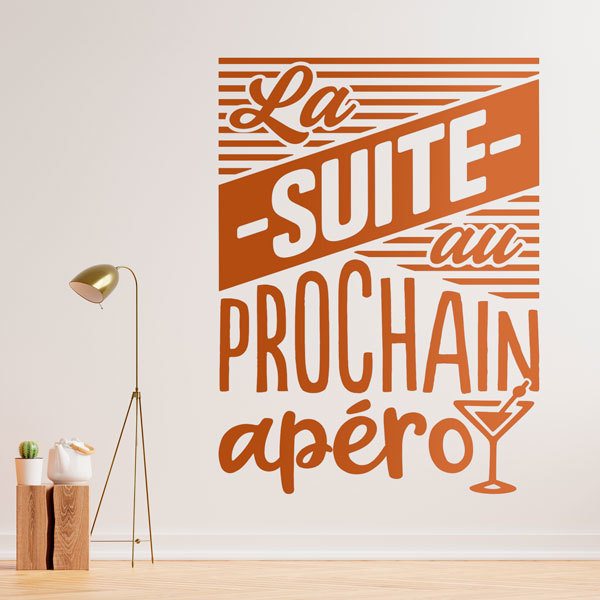 Wall Stickers: La Suite au Prochain Apéro