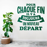 Wall Stickers: Pour Chaque Fin il y a Toujours 2
