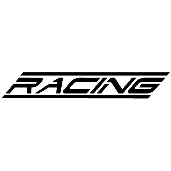 Car & Motorbike Stickers: racing1