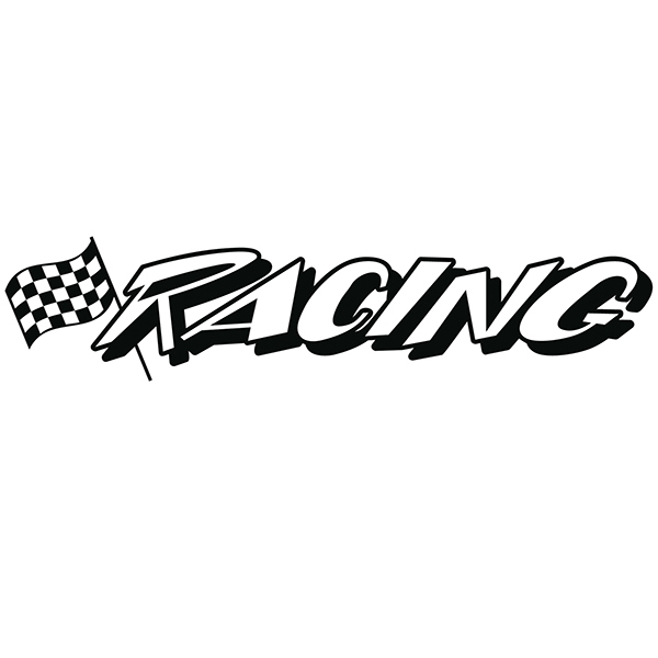 Car & Motorbike Stickers: racing3