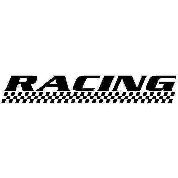 Car & Motorbike Stickers: racing5