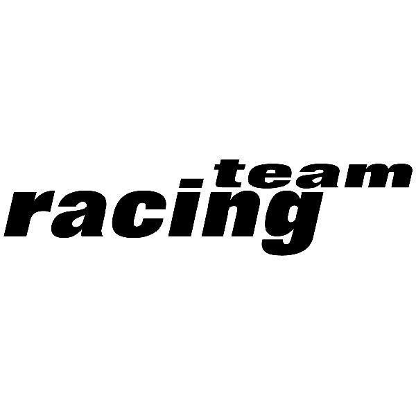 Car & Motorbike Stickers: Racing Team