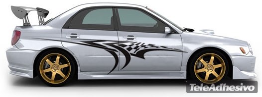 Car & Motorbike Stickers: Racing Kit 17