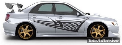 Car & Motorbike Stickers: Racing Kit 20 2