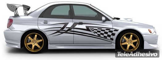 Car & Motorbike Stickers: Racing Kit 21