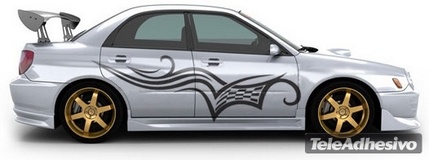 Car & Motorbike Stickers: Racing Kit 24 2