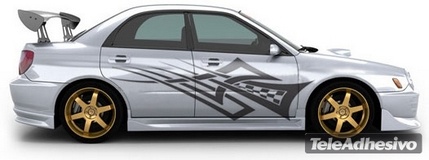 Car & Motorbike Stickers: Racing Kit 26 2