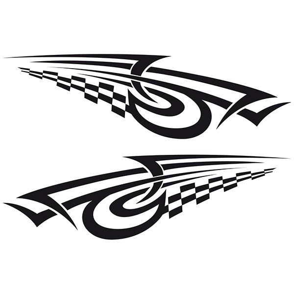 Car & Motorbike Stickers: Racing Kit 34