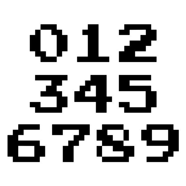 Car & Motorbike Stickers: Numbers arcade