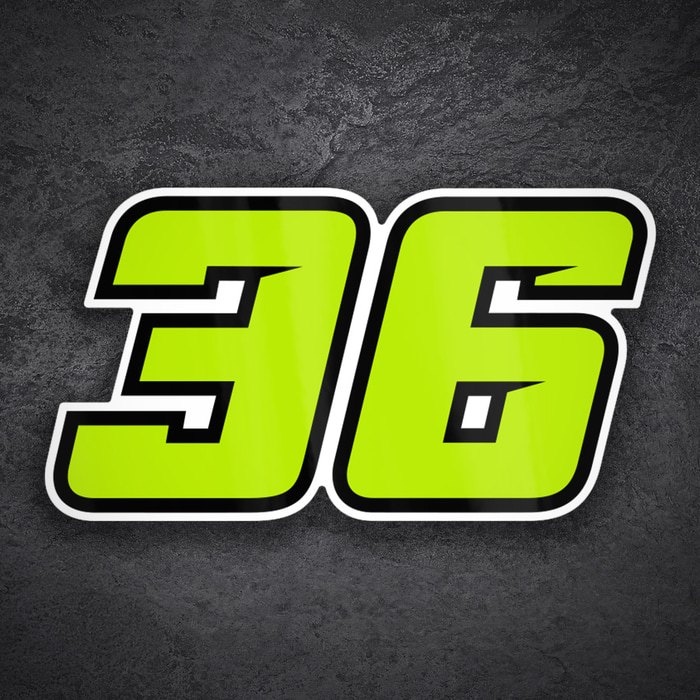 Car & Motorbike Stickers: Joan Mir Number 36 MotoGP