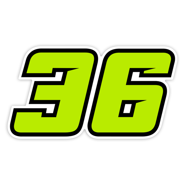 Car & Motorbike Stickers: Joan Mir Number 36 MotoGP