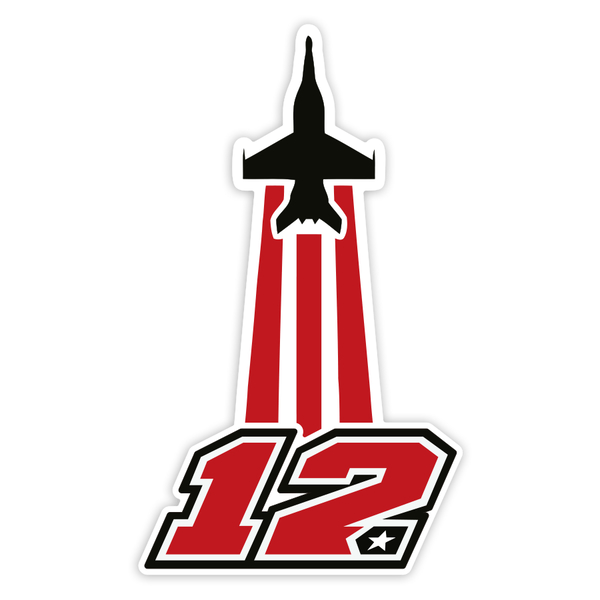 Car & Motorbike Stickers: Top Gun 12 Maverick MotoGP