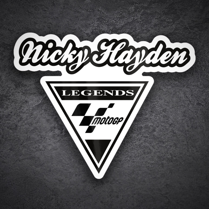 Car & Motorbike Stickers: MotoGP Legend Nicky Hayden